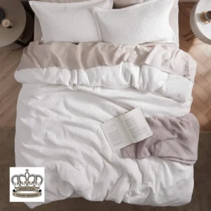 Bedsure Cotton Duvet Cover King