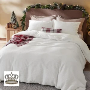 Bedsure Cotton Duvet Cover King